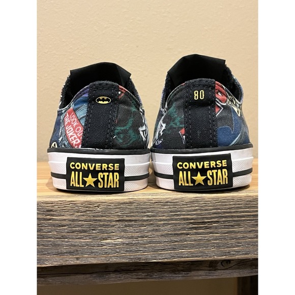 Converse Chuck Taylor All Star Batman Joker 80th Anniversary Men's 7 | Women's 9 - Picture 5 of 14
